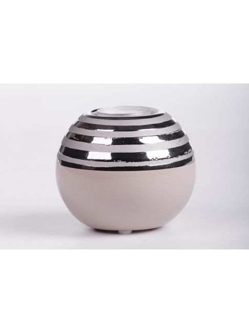 BRAZIL Beige Candle Holder